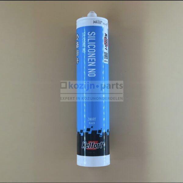 KELFORT Windowkit beglazingskit OS zwart 310ml