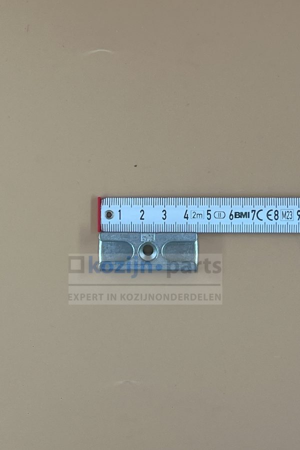 WHB paddenstoelnok sluitplaat, sponning 18, AS 9 (9-18)