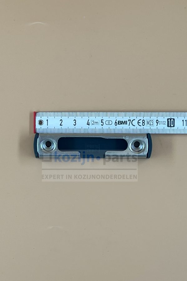 WHB kiep sluitplaat, links, sponning 18, AS 9 (9-18)