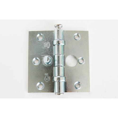 BSW kogellagerscharnier 76x76x2,2mm gegalv.rechthoekig SKG**