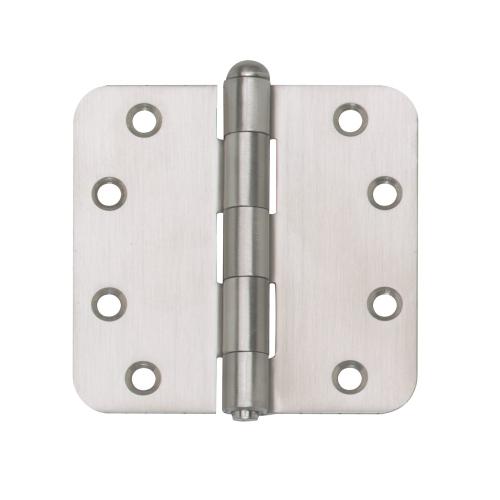 BSW ongelagerd scharnier 76x76x2mm gegalv. afgerond