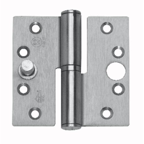 BSW kogelpaumelle scharnier DIN R 89x89x3 RVS rechth. SKG**