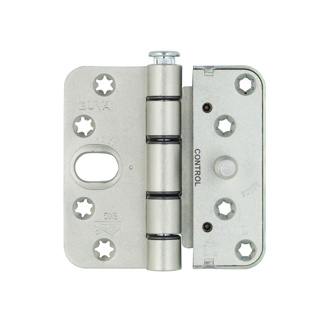 BUVA gelagerd scharnier R 89x89xS3/12 gegalv.afgerond SKG***
