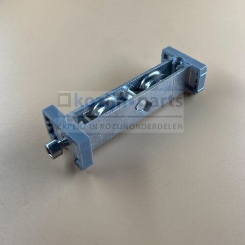 ELAND BRANDT verstelbaar dubbel wielstel RVS 200kg