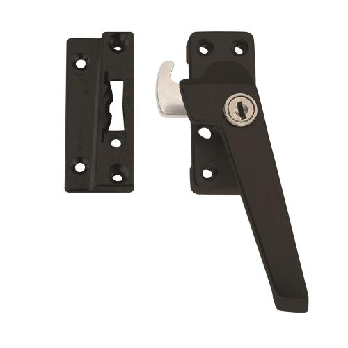 AXA 3319 veiligheids raamboom RS zwart met sluitkom