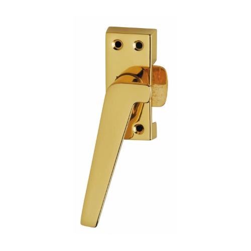 INTERSTEEL raamboom met nok LS messing gelakt