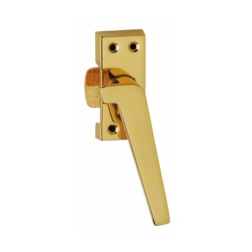 INTERSTEEL raamboom met nok RS messing gelakt