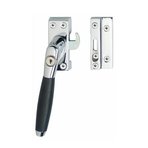 INTERSTEEL Ton 400 raamboom LS chroom/ebbenhout