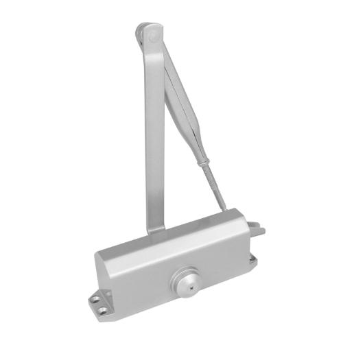 INTERSTEEL deurdranger DR122 EN2-4 zilver met schaararm