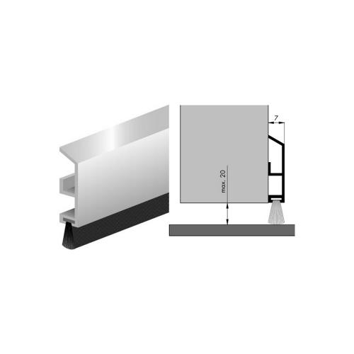 ELLEN ADS-B opbouw borsteldichting, 3000mm