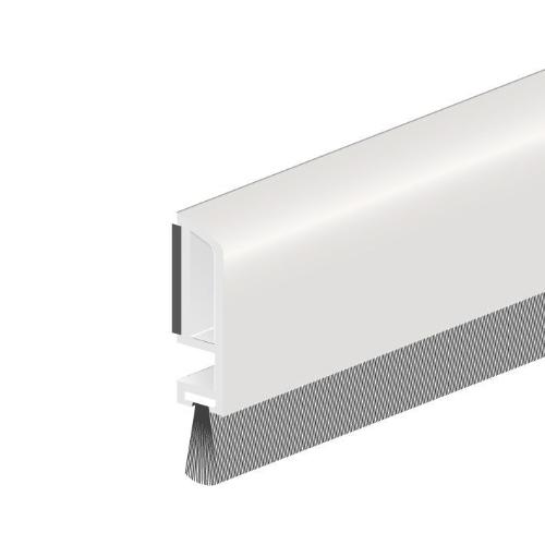 ELLEN PDS-B-ZK kunststof opbouw borsteldichting, 1000mm