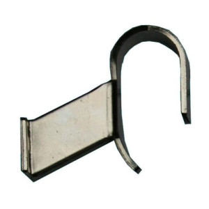 DICTATOR 1013 deuropvanger haak nikkel, extra hoog model